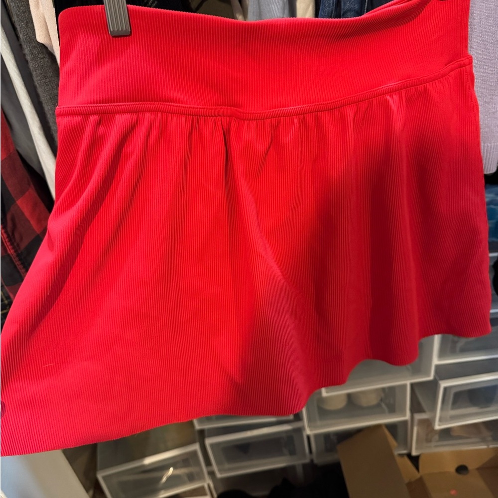 Red Women's Skirt